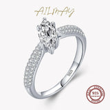NEW - Luxury Marquis Cut Sparkling AAAA Quality Simulated Diamonds Fashion Fine Ring