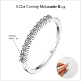 Charming Custom 1 Carat Oval High Quality Moissanite Diamonds Rhodium Plated Sole Diamond Ring - The Jewellery Supermarket