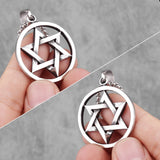 NEW ARRIVAL Hexagram Star Stainless Steel Religious Necklaces and Pendants - The Jewellery Supermarket