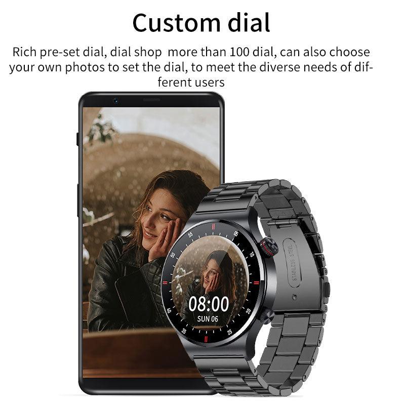 NEW MENS WATCHES - Best Offers Bluetooth Call Smart Watch Men - Sports Bracelet NFC Waterproof Custom SmartWatch - The Jewellery Supermarket
