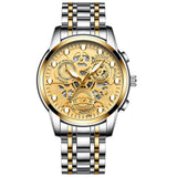 GREAT GIFT IDEAS - Luxury Men Golden Wrist Waterproof Watch - The Jewellery Supermarket