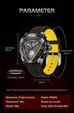 NEW MENS WATCHES - Top Brand Big Dial Chronograph Sports Military Quartz Watch - The Jewellery Supermarket