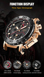 NEW GIFT IDEAS - Luxury Mens Watches Large Dial Sports Watch - The Jewellery Supermarket