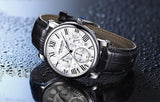 NEW ARRIVAL - Luxury Mens Watches Genuine Leather Strap Quartz Casual Watch - The Jewellery Supermarket