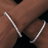 NEW - Gorgeous Trendy AAA+ Cubic Zirconia Diamonds Popular Tennis Bracelets - The Jewellery Supermarket