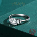 New Arrival Luxury Square Clear AAAA Quality Simulated Diamonds Fine Rings - The Jewellery Supermarket