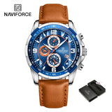 NEW ARRIVAL - Top Brand Trend Waterproof Leather Quartz Luxury Wristwatches - The Jewellery Supermarket