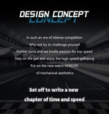 NEW MENS WATCHES - Luxury Watch Top Brand Quartz Chronograph Dial Stainless Steel Sports Watch - The Jewellery Supermarket