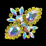 NEW ARRIVAL 2023 - Luxury Purple Exaggerate Decoration Large Crystal Rhinestone Open Ring - The Jewellery Supermarket