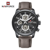 NEW ARRIVAL - Leather Band Calendar Quartz Watch Military Waterproof Sport Leisure Men Watches - The Jewellery Supermarket