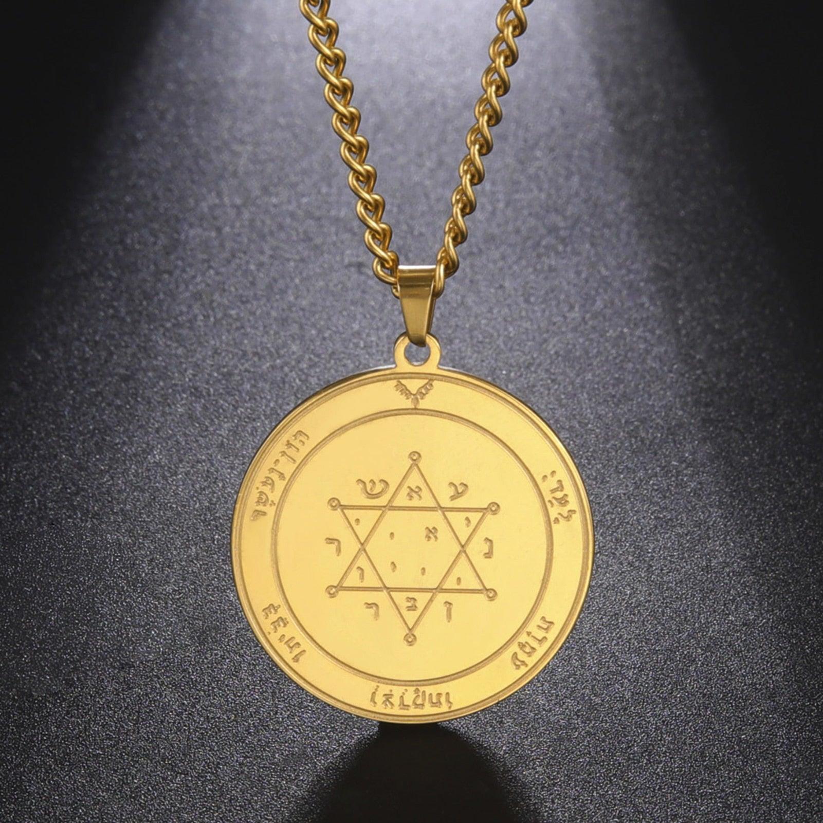 NEW ARRIVAL Hexagram Solomon Necklace for Men and Women Jewish Stainless Steel Jewellery - The Jewellery Supermarket