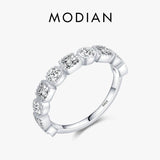 Sterling Silver Luxury Brand Sparkling Clear AAAA Simulated Diamonds Statement Ring - Fine Jewellery