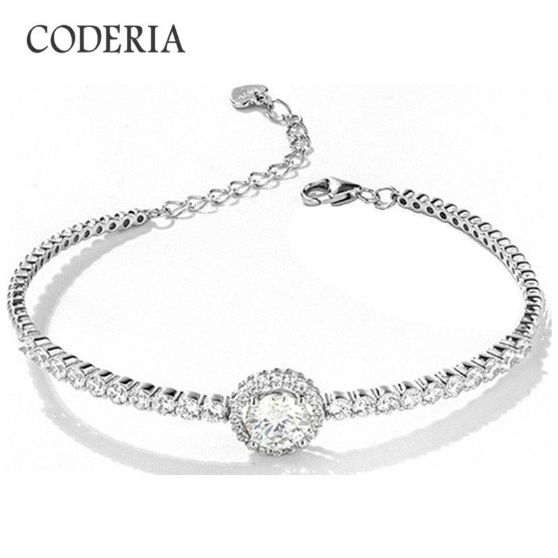 NEW ARRIVAL Fabulous 0.5 Carat Moissanite Diamond Luxury Jewelry Bracelet - The Jewellery Supermarket