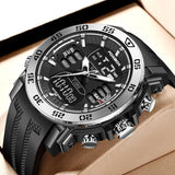 Top Brand Luxury Dual Display Quartz Military Waterproof Digital Electronic Watch - The Jewellery Supermarket