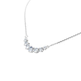 Dazzling 1ct, 0.5ct, 0.3ct,0.1ct High Quality Moissanite Diamonds Necklace For Women - Luxury Jewellery - The Jewellery Supermarket