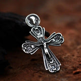 Popular Christian Stainless Steel Catholic Religious Cross Crucifix Pendant Chain Necklace Jewellery - The Jewellery Supermarket