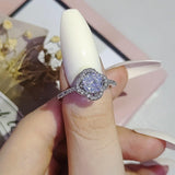 BEST GIFT IDEAS - Lovely Trendy AAA+ Cubic Zirconia Diamonds Clover Ring - The Jewellery Supermarket
