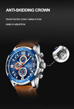 NEW ARRIVAL - Top Brand Trend Waterproof Leather Quartz Luxury Wristwatches - The Jewellery Supermarket