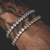 NEW - Gorgeous Trendy AAA+ Cubic Zirconia Diamonds Popular Tennis Bracelets - The Jewellery Supermarket