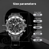 NEW MENS WATCHES - Digital Military Sports Swimming Fashion 50M Waterproof Electronic Wristwatch - The Jewellery Supermarket