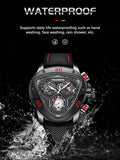 NEW MENS WATCHES - Top Brand Big Dial Chronograph Sports Military Quartz Watch - The Jewellery Supermarket