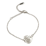 New Design Crystal Hollow Tree of Life Stainless Steel Charming Jewellery Set - Ideal Gifts - The Jewellery Supermarket