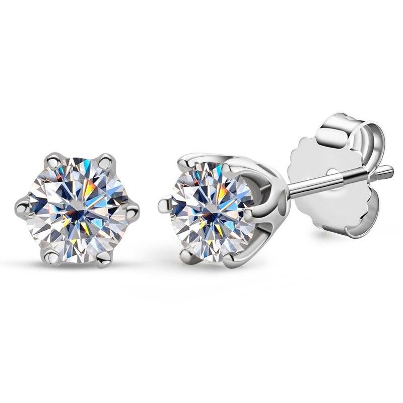 Classic 5.0MM Round Cut D-Color ♥︎ High Quality Moissanite Diamonds ♥︎ Stud Earrings for Women
Fine Jewellery - The Jewellery Supermarket