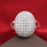 BEST GIFTS - Silver Color Designer Rings For Wedding or Engagement - The Jewellery Supermarket