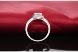 NEW ARRIVAL Silver Color 3 Carat Round Cut AAA+ Quality CZ Diamonds Ring - The Jewellery Supermarket