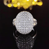 NEW ARRIVAL Designer Dazzling Luxury Fashion AAA+ Quality CZ Diamonds Ring