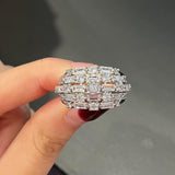 New Arrival Luxury Blue White Color AAA+ Quality CZ Diamonds Engagement Ring - The Jewellery Supermarket