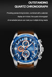 NEW ARRIVAL - Top Brand Trend Waterproof Leather Quartz Luxury Wristwatches - The Jewellery Supermarket