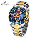 NEW MENS WATCHES - Luxury Watch Top Brand Quartz Chronograph Dial Stainless Steel Sports Watch - The Jewellery Supermarket