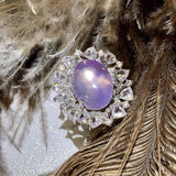 NEW VINTAGE RINGS Retro Fashion Bright Moonstone Adjustable Size Luxury Jewellery Rings - The Jewellery Supermarket