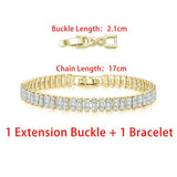 DELIGHTFUL AAA+ Cubic Zirconia Diamonds Tennis Bracelets For Women - Luxury Jewellery - The Jewellery Supermarket