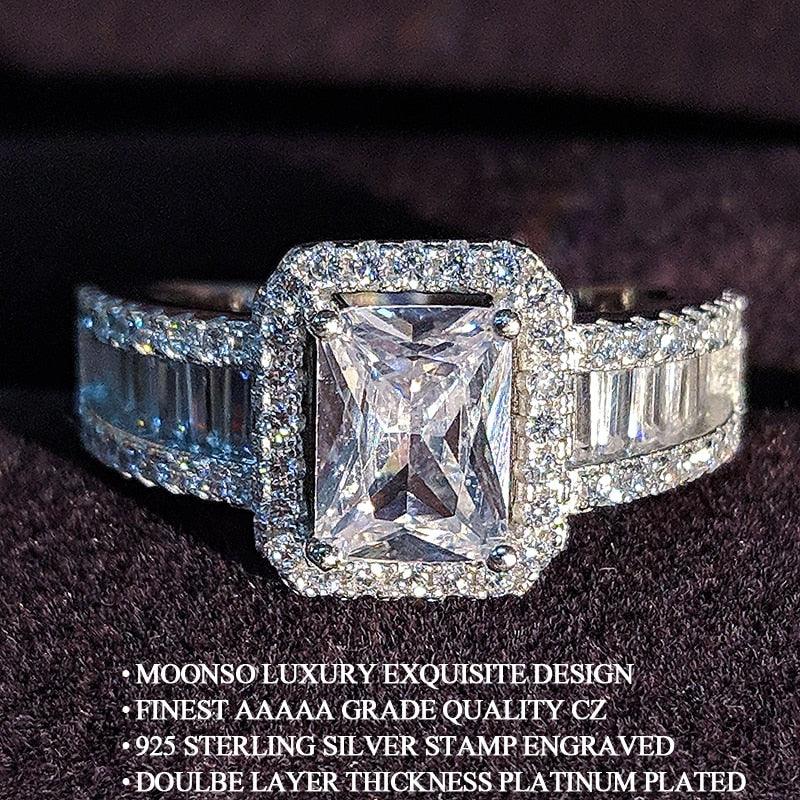 NEW ARRIVAL Original Fashion Latest Design Luxury AAA+ Quality CZ Diamonds Ring - The Jewellery Supermarket