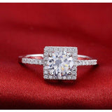 NEW ARRIVAL Silver Color 3 Carat Round Cut AAA+ Quality CZ Diamonds Ring