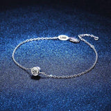 Choice 0.3ct VVS D Color High Quality Moissanite Diamonds Lucky Bubble Charming Bracelets Bangle Jewellery - The Jewellery Supermarket