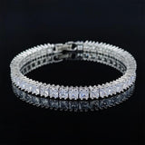 *NEW* Ideal Gifts - - Luxury Women AAA+ Cubic Zirconia Diamonds Tennis Bracelet