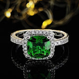 NEW ARRIVAL Designer Multiple Colours AAA+ Quality CZ Diamonds Engagement Promise Ring - The Jewellery Supermarket