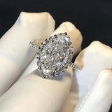 NEW ARRIVAL Crystal Marquise AAA+ Cubic Zirconia Diamonds Engagement Proposal Ring