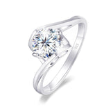 Beautiful Trendy High Quality Moissanite Diamonds Luxury Wedding Jewellery - Hypoallergenic Fine Ring - The Jewellery Supermarket