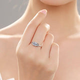 New Arrival Luxury Square Clear AAAA Quality Simulated Diamonds Fine Rings - The Jewellery Supermarket