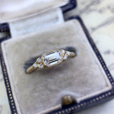 QUALITY RINGS New Arrival Luxury Princess Cut AAA+ CZ Diamonds Engagement Ring - The Jewellery Supermarket