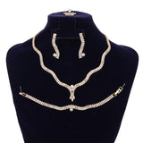NEW ARRIVAL - Romantic Luxury AAA+ Cubic Zirconia Diamonds Jewellery Set - The Jewellery Supermarket