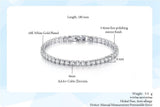 NEW Fashion AAA+ Zirconia Diamonds Charming Designer Multicolor Tennis Bracelets for Women - The Jewellery Supermarket