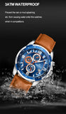 NEW ARRIVAL - Top Brand Trend Waterproof Leather Quartz Luxury Wristwatches - The Jewellery Supermarket