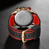 Great Gifts for Men - Top Brand Waterproof Sport Quartz Big Dial Chronograph Watch For Men - The Jewellery Supermarket