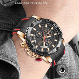 Great Gifts for Men - Top Brand Waterproof Sport Quartz Big Dial Chronograph Watch For Men - The Jewellery Supermarket