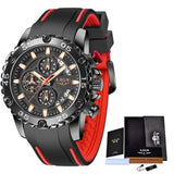 Great Gifts for Men - Top Brand Waterproof Sport Quartz Big Dial Chronograph Watch For Men - The Jewellery Supermarket